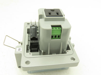 Grace Port P-R2-K3RF3 P-R2-K3RF3 GFCI N12/4 Ethernet Interface 3A CB 120VAC