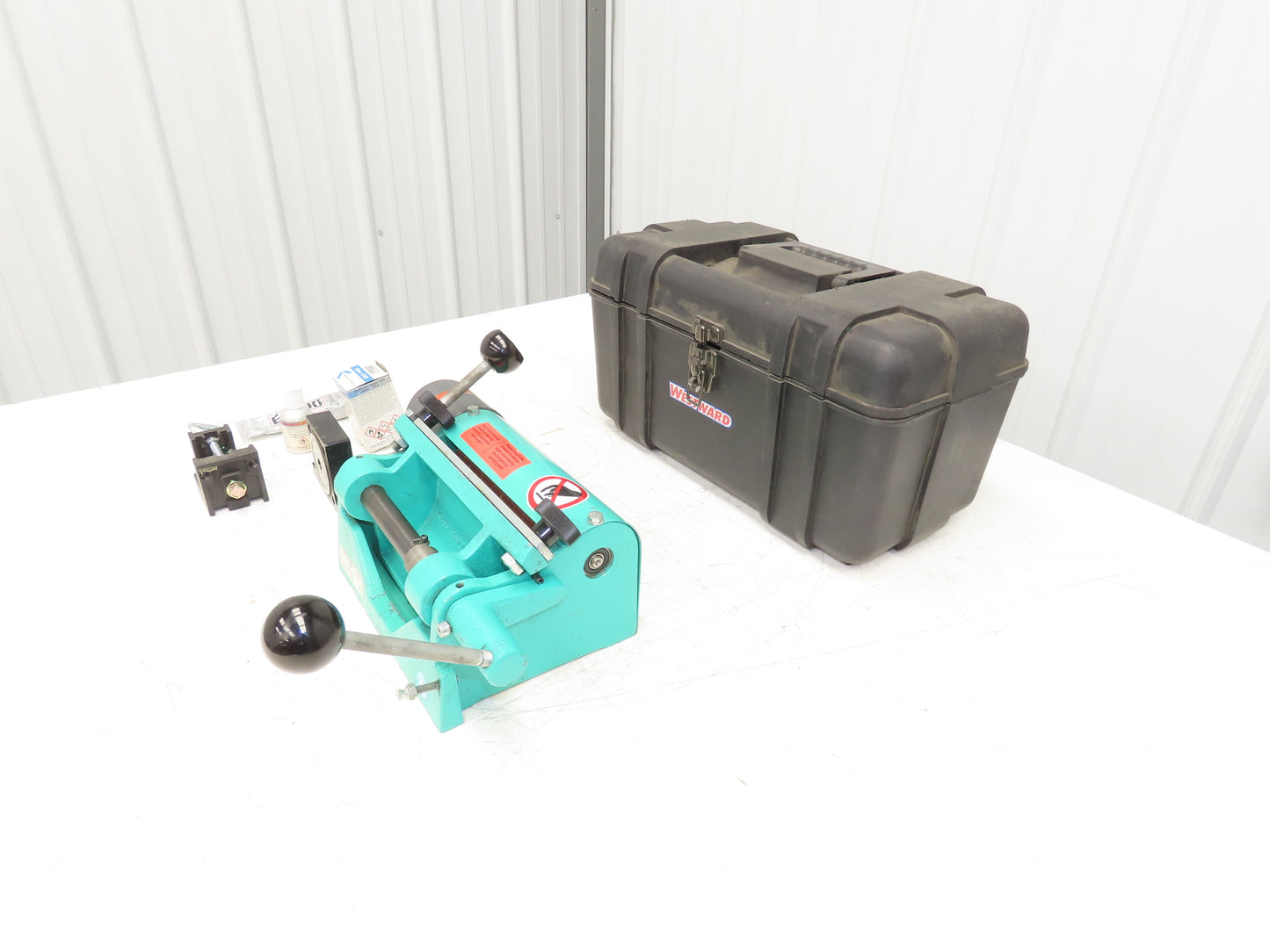 Mussel PG-GM-V/130 Belt Skiver Grinding Tool 6"W Belt Splicer Benchtop Sander