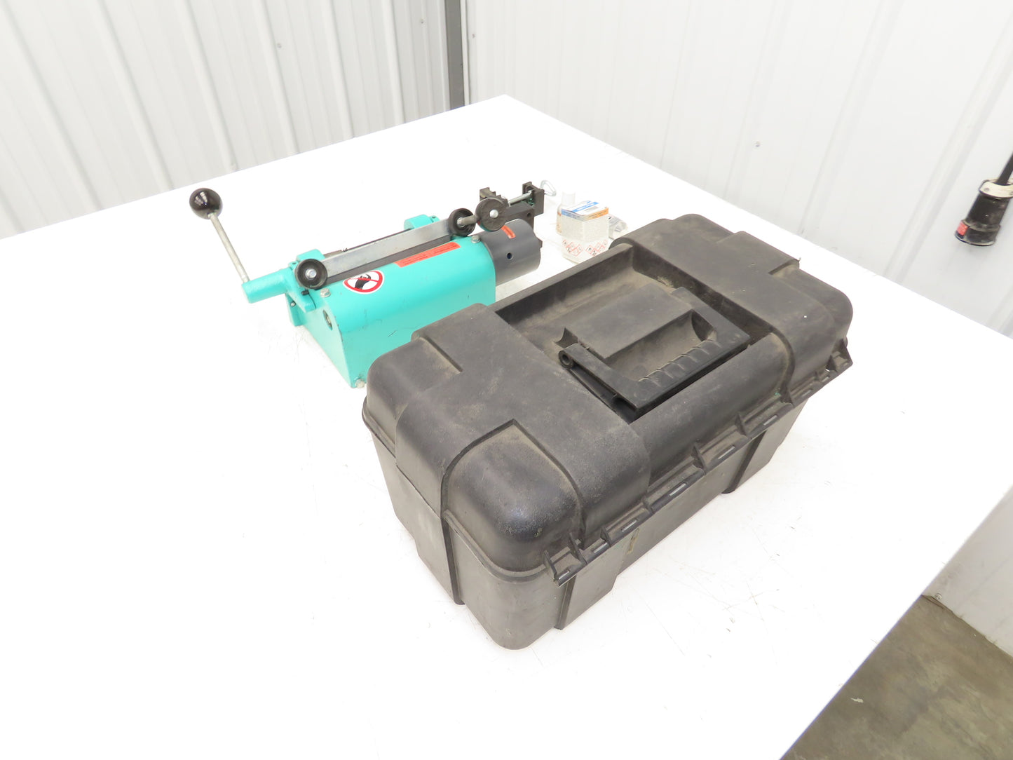 Mussel PG-GM-V/130 Belt Skiver Grinding Tool 6"W Belt Splicer Benchtop Sander