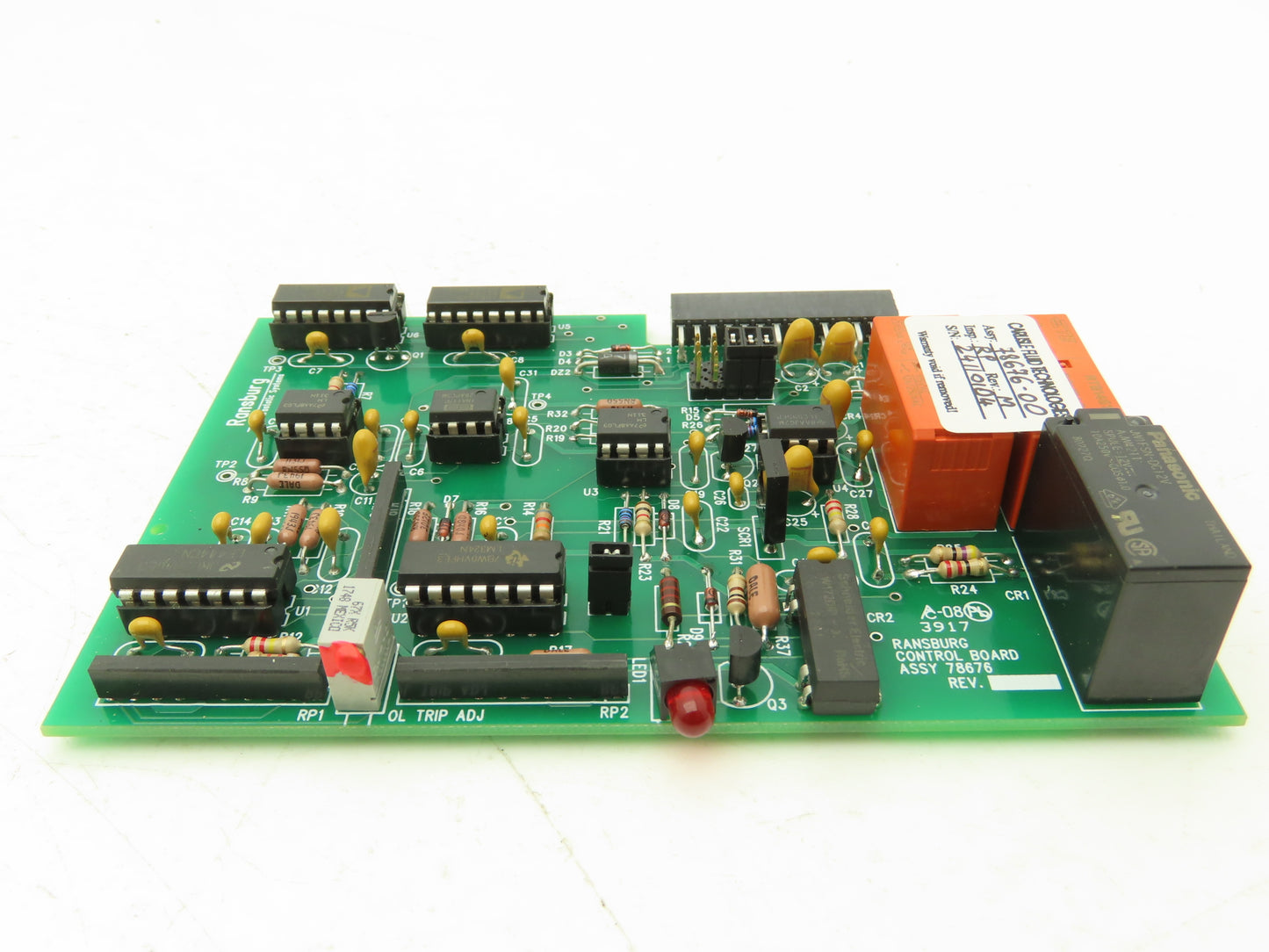 Ransburg 78676-00 PCB Printed Circuit Board Voltage Controller