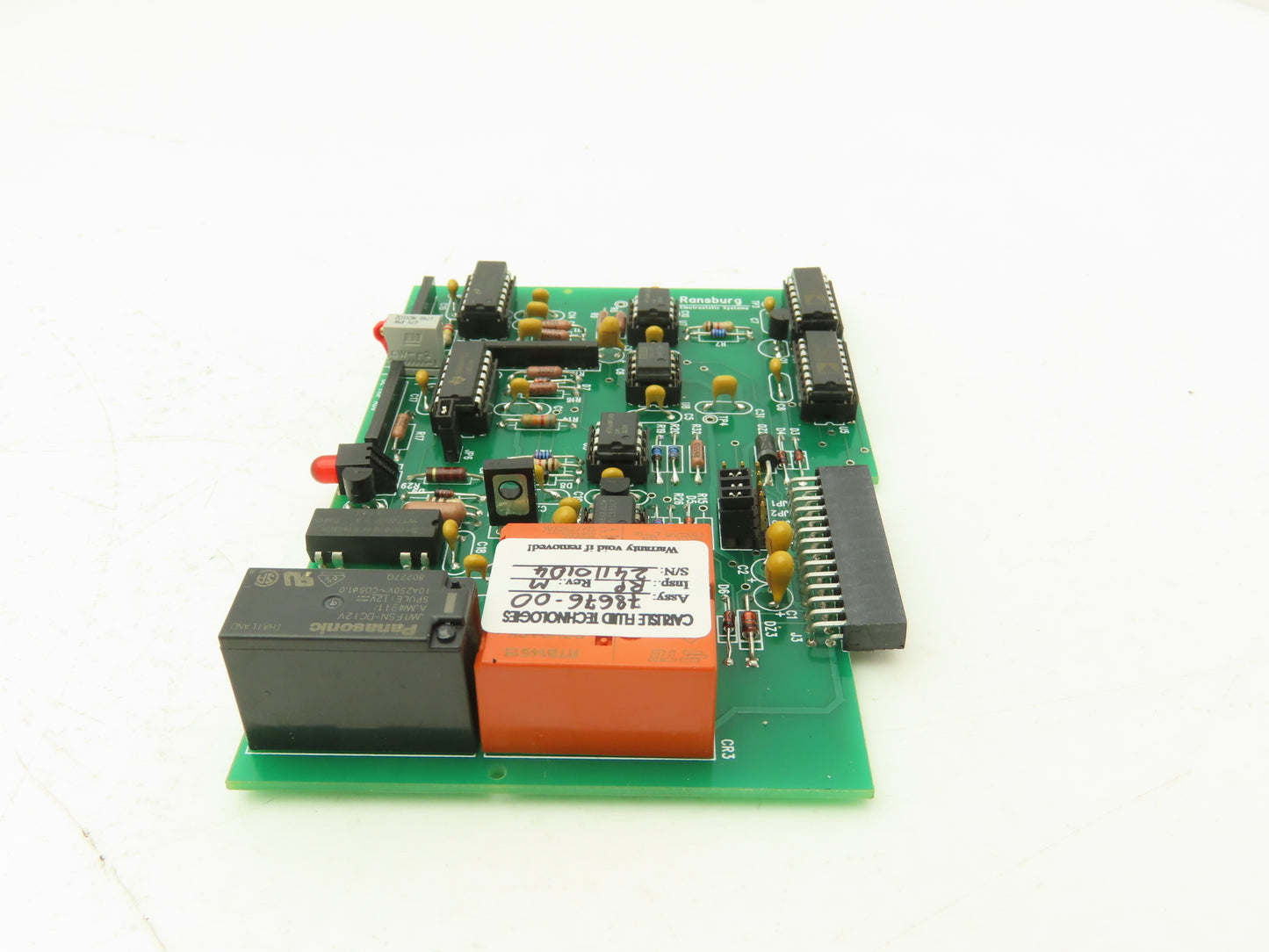 Ransburg 78676-00 PCB Printed Circuit Board Voltage Controller