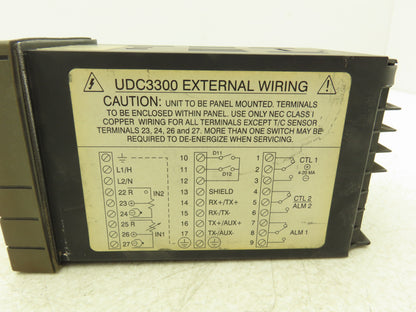 Honeywell UDC3300 Digital Temperature Controller DC330B-KE-000-10-000000-00-0