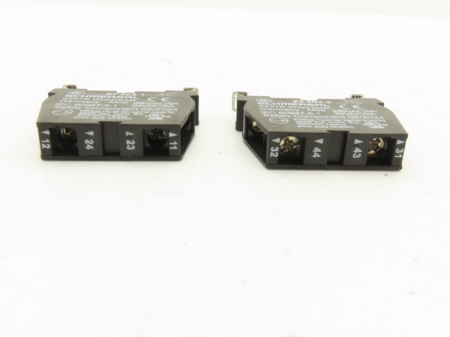 Schmersal EDRR40RT/2X303/GB E-Stop Pushbutton Kit Mushroomhead 103008214