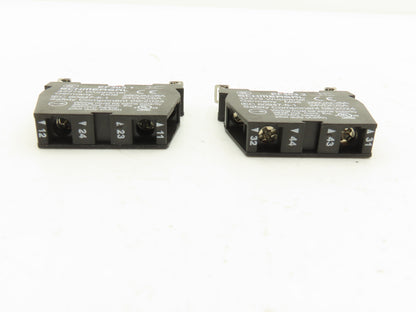 Schmersal EDRR40RT/2X303/GB E-Stop Pushbutton Kit Mushroomhead 103008214