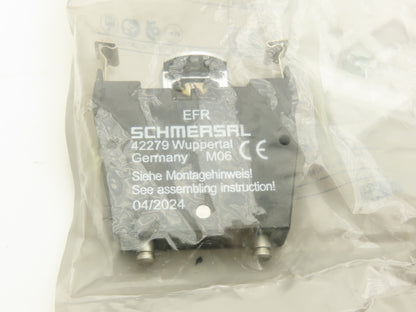Schmersal EDRR40RT/2X303/GB E-Stop Pushbutton Kit Mushroomhead 103008214