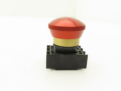 Schmersal EDRR40RT/2X303/GB E-Stop Pushbutton Kit Mushroomhead 103008214