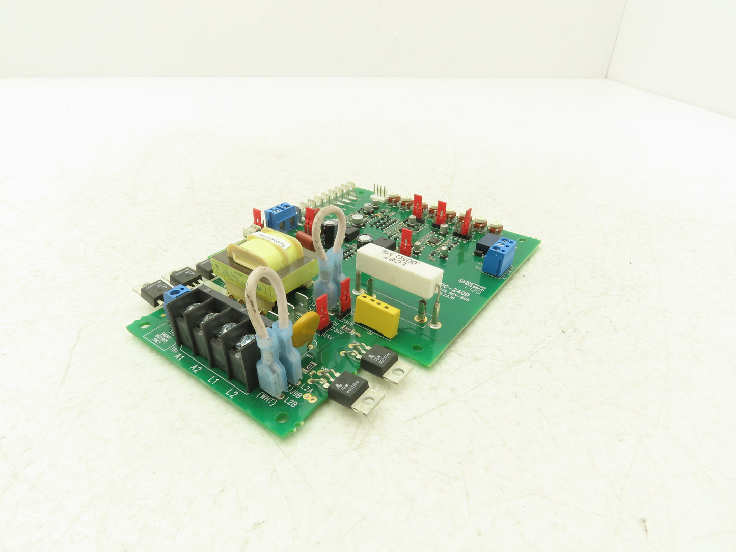 Baldor A57172 REV-B05 PC-240D DC Motor Speed Control PCB Circuit Board