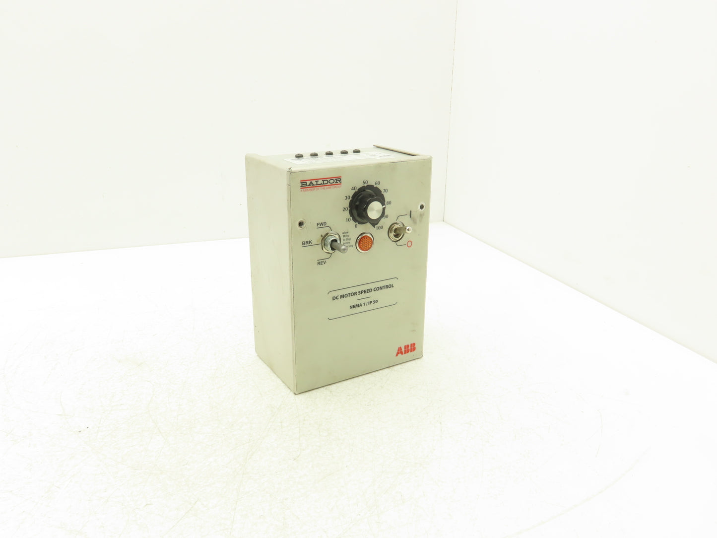 Baldor ABB BC140-FBR DC Motor Speed Control Drive 115/230V Input  8 ADC Output