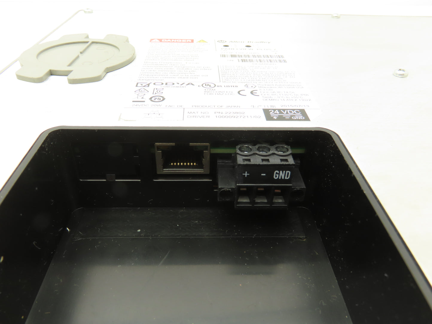 Allen Bradley 2711P-T10C21D8S PanelView Plus 7 HMI 10.4" Touch Screen Series A