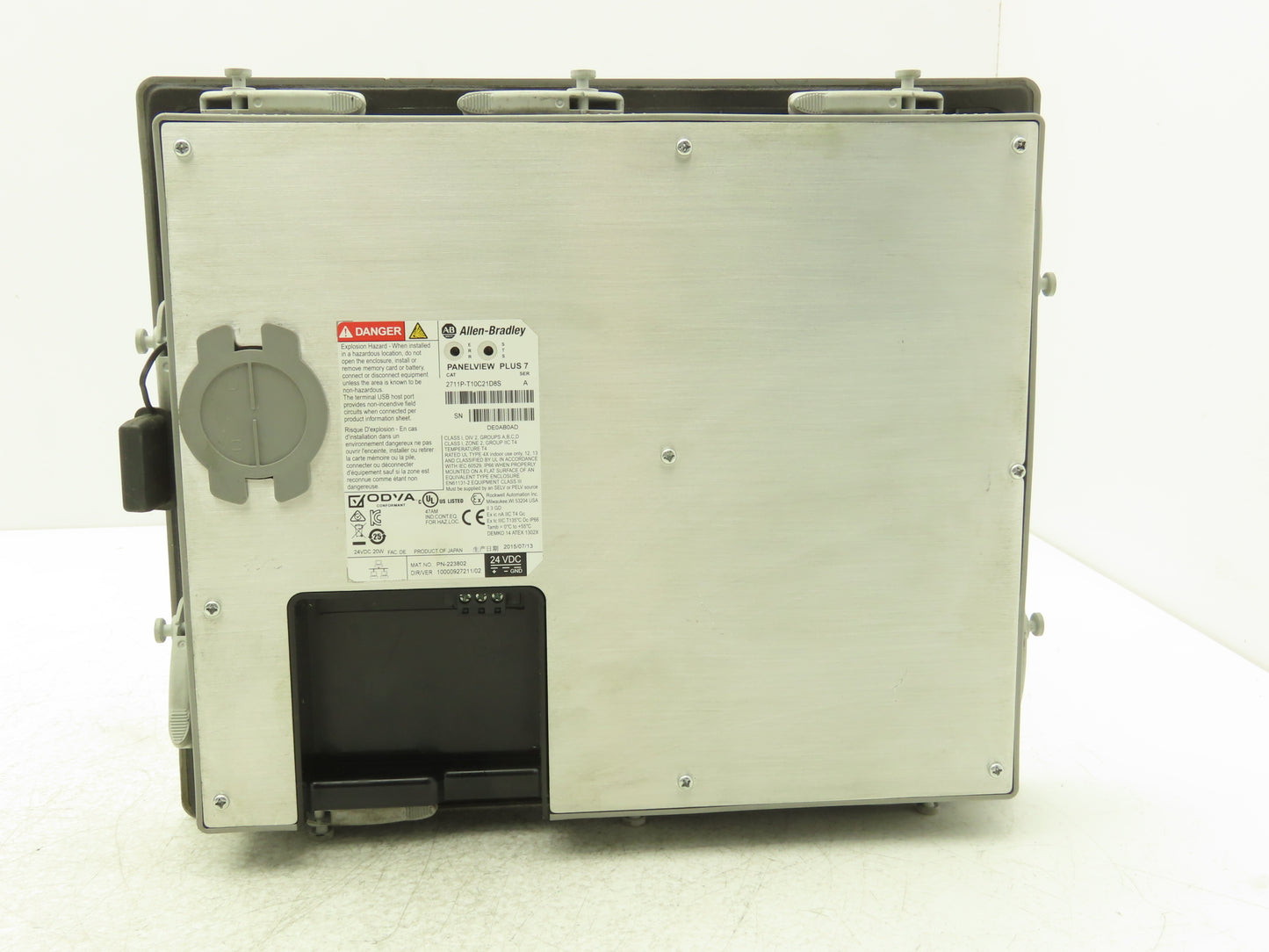 Allen Bradley 2711P-T10C21D8S PanelView Plus 7 HMI 10.4" Touch Screen Series A