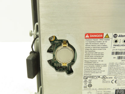 Allen Bradley 2711P-T10C21D8S PanelView Plus 7 HMI 10.4" Touch Screen Series A