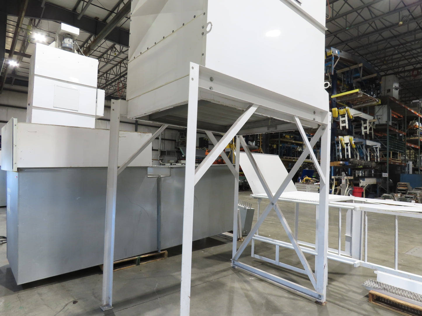 Col-Met Spray Booth Air Make Up EZ Heat Cure Unit 5MBTUH 46000CFM 30Hp 460V