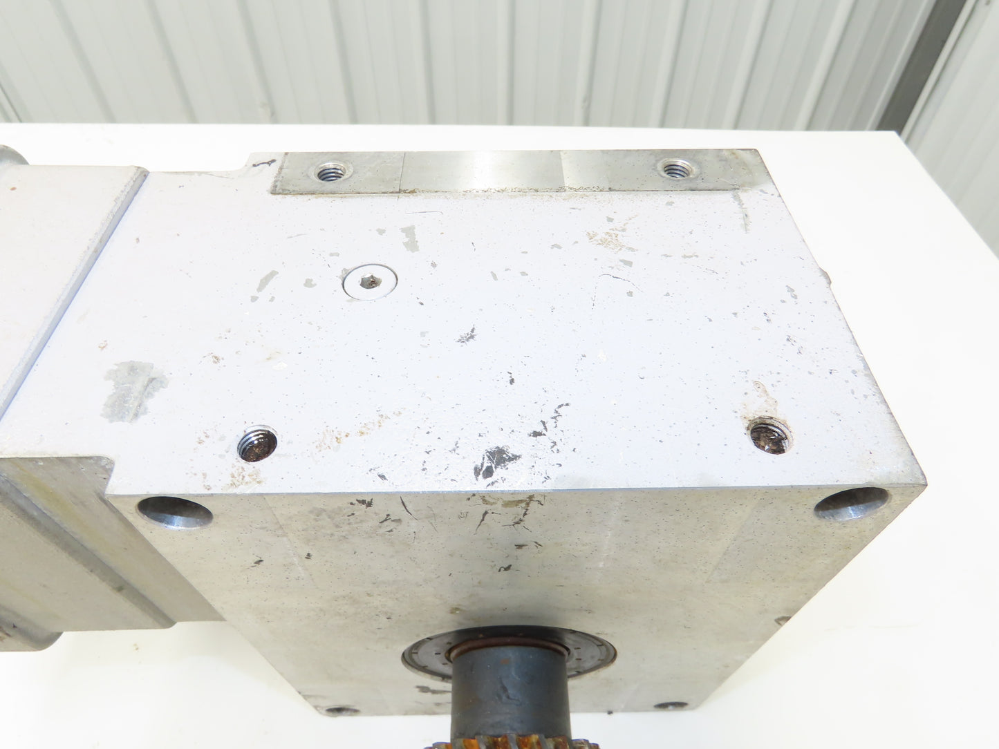 Atlanta 59 05 009 Servo Worm Gearbox 9.25:1 Reducer 10.3kw 324rpm Hollow Shaft