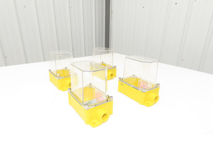 Banner 26683 BENC-4 Sensor Module Enclosure DIN Rail NEMA-4X  Lot of 4