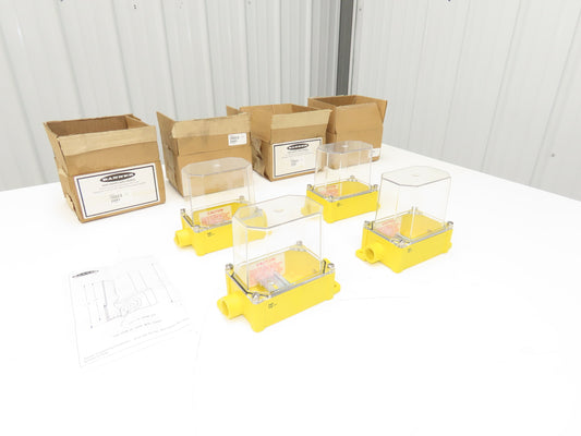 Banner 26683 BENC-4 Sensor Module Enclosure DIN Rail NEMA-4X  Lot of 4