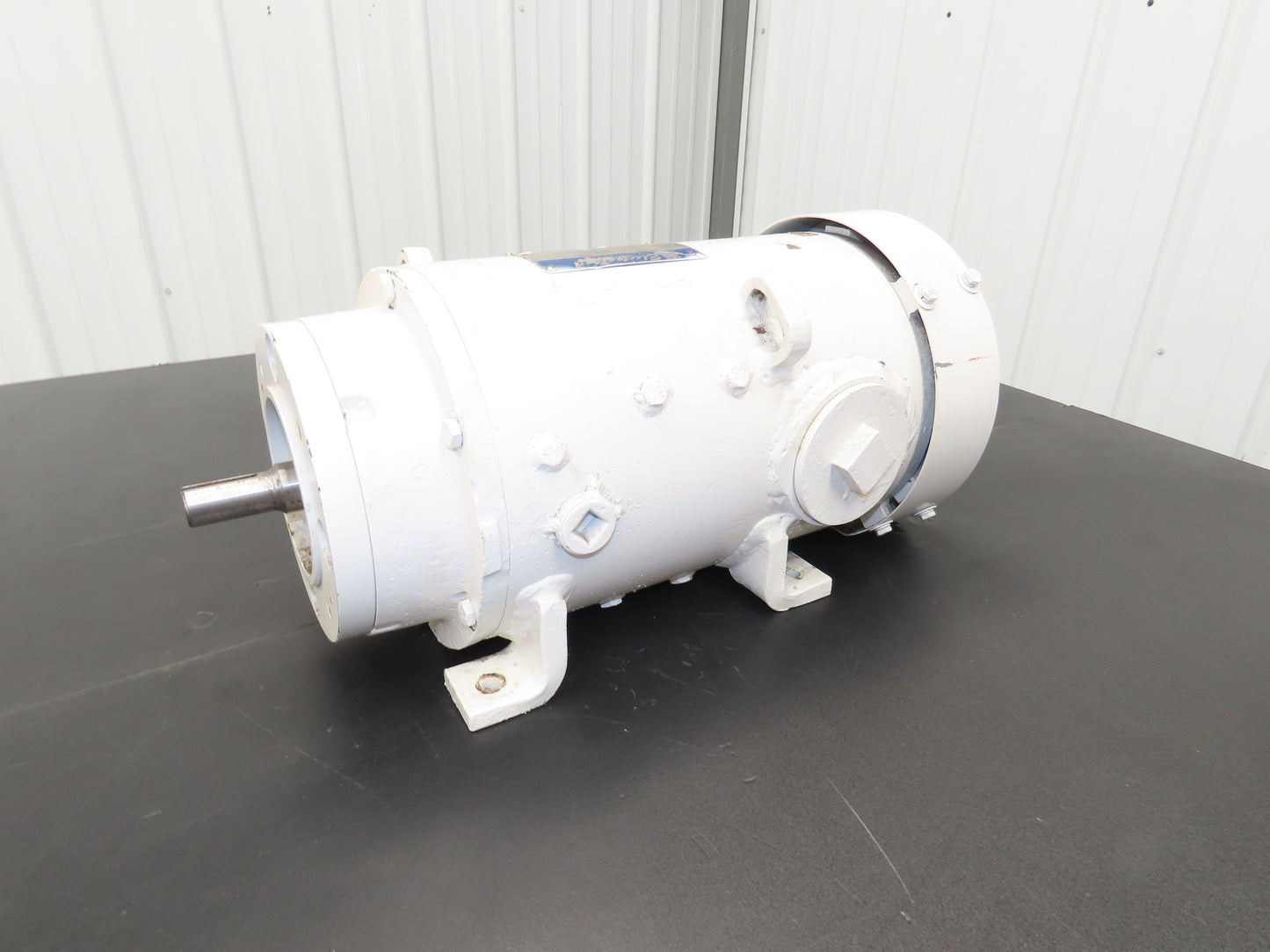 GE Wer Electrostat 5BY450B112 180V DC Motor 1Hp 1750 RPM CD188ATC 143T