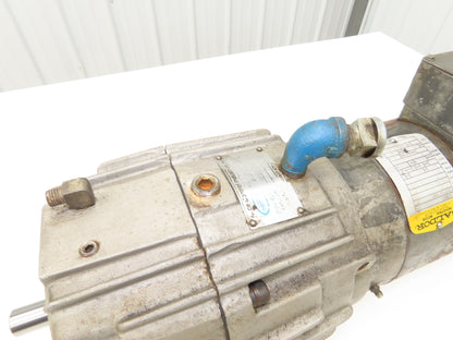 Baldor VM3606 AC Motor 1.5Hp 1725rpm 230/460V 3PH 184C w/Posidyne Clutch Brake