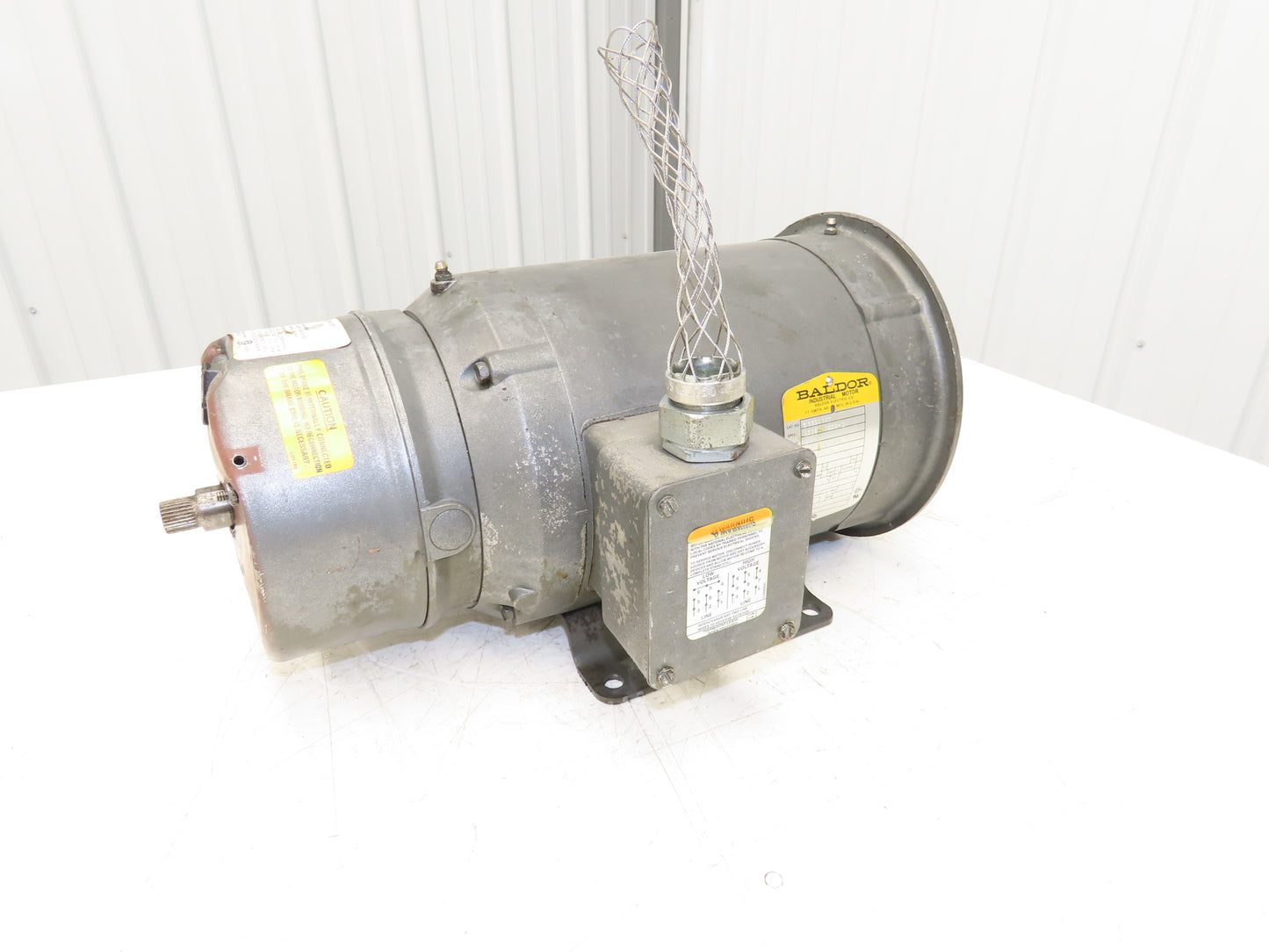 Baldor CBM3611T Brake Motor 3Hp 1750rpm 230/460V 3PH 182TC Stearns 105604100DPF