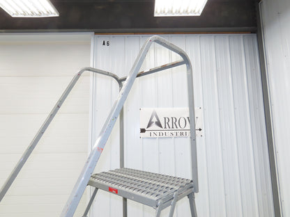 PW Platforms N/A Rolling Ladder 5 Step 14" Work Platform 50" Top Step
