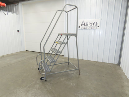 PW Platforms N/A Rolling Ladder 5 Step 14" Work Platform 50" Top Step