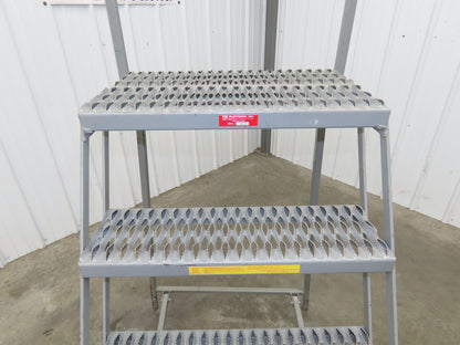 PW Platforms N/A Rolling Ladder 5 Step 14" Work Platform 50" Top Step