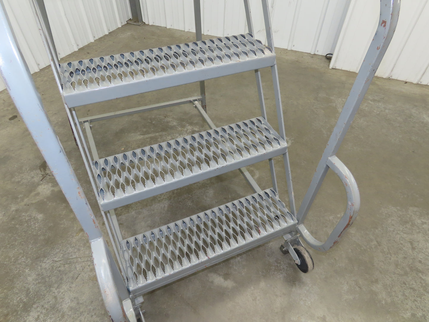 PW Platforms N/A Rolling Ladder 5 Step 14" Work Platform 50" Top Step