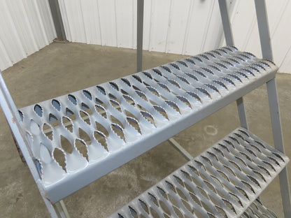 PW Platforms N/A Rolling Ladder 5 Step 14" Work Platform 50" Top Step