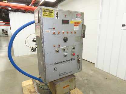 Graco Thermo Flow 55G Hot Melt Drum Unloader 55 Gallon 240V 3Ph READ