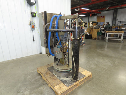 Graco Thermo Flow 55G Hot Melt Drum Unloader 55 Gallon 240V 3Ph READ
