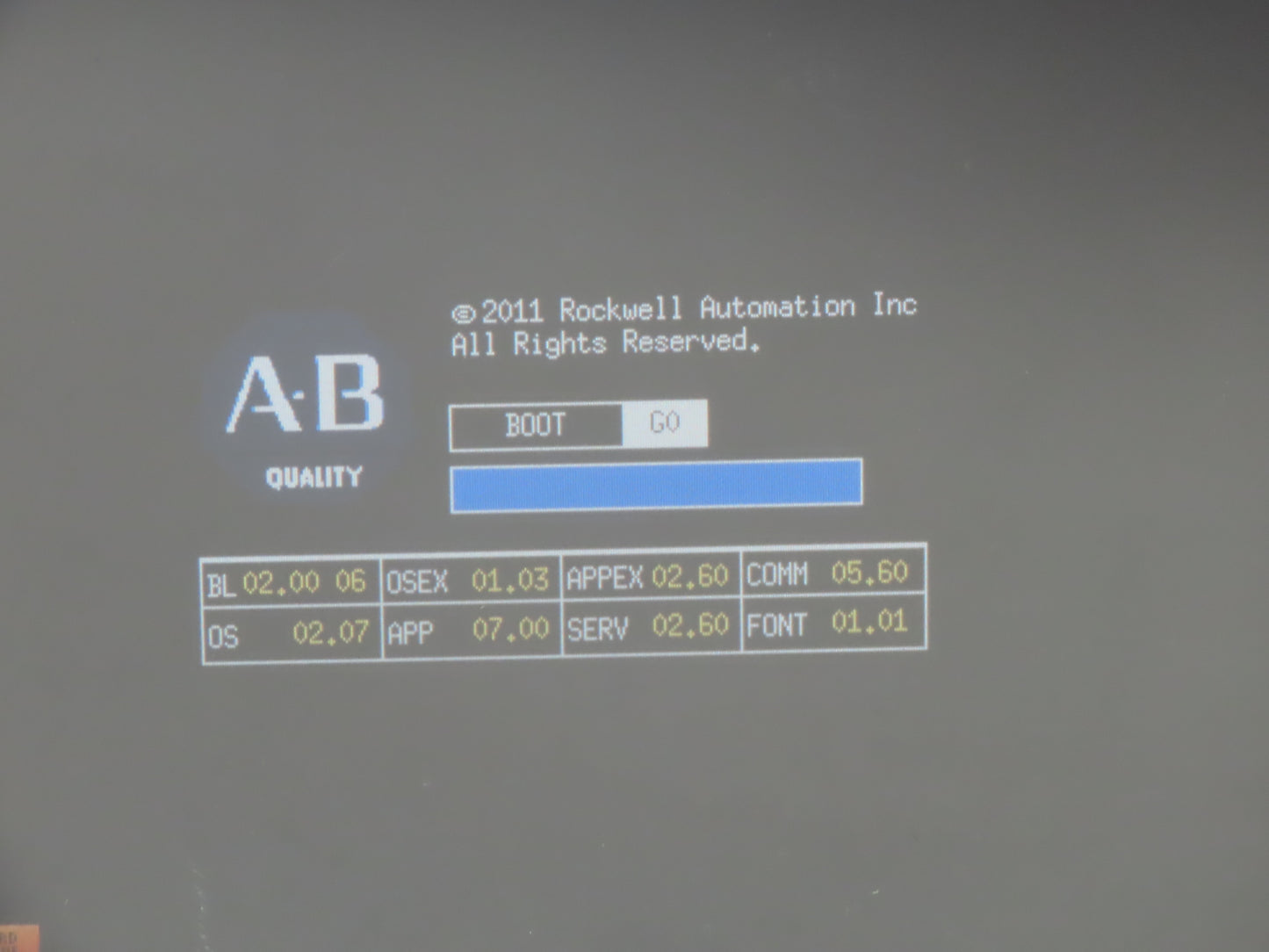 Allen Bradley 2711P-B7C4D8 HMI PanelView Plus 700 Operator Interface 24VDC