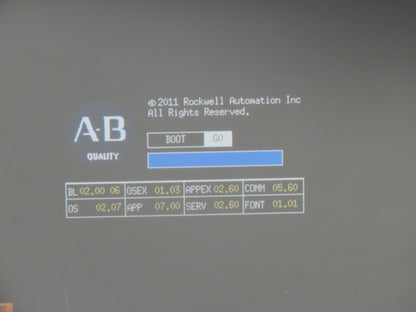 Allen Bradley 2711P-B7C4D8 HMI PanelView Plus 700 Operator Interface 24VDC