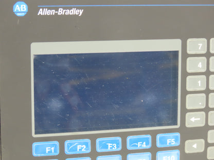 Allen Bradley 2711-B5A5 PanelView 550 HMI Control Panel Ser H FRN 4.48 100-240V
