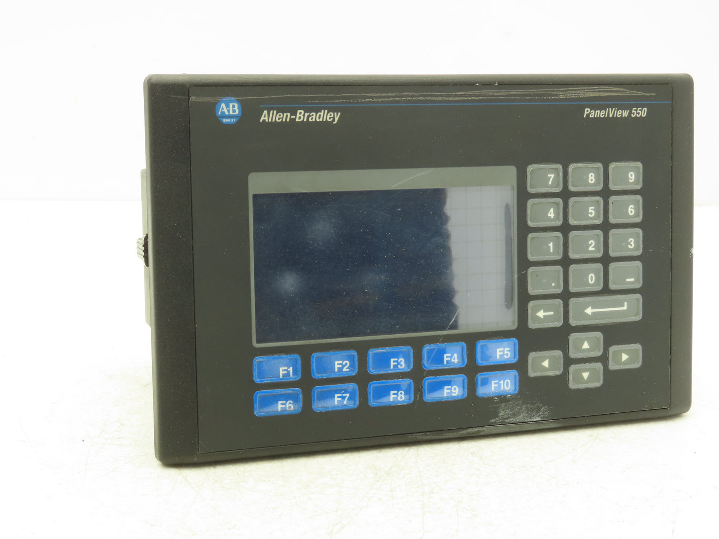 Allen Bradley 2711-B5A5 PanelView 550 HMI Control Panel Ser H FRN 4.46 100-240V