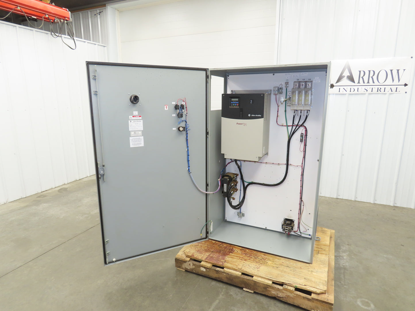 Allen Bradley 22C-D088A103 Powerflex 400 AC Drive VFD 60Hp 460V 3Ph Enclosure