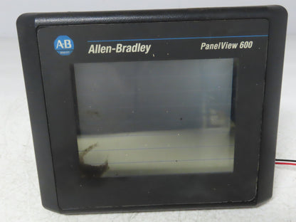 Allen Bradley 2711-T6C5L1 PanelView 600 Touchscreen 24VDC - NEEDS REPAIR