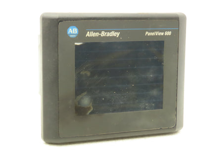 Allen Bradley 2711-T6C5L1 PanelView 600 Touchscreen 24VDC - NEEDS REPAIR