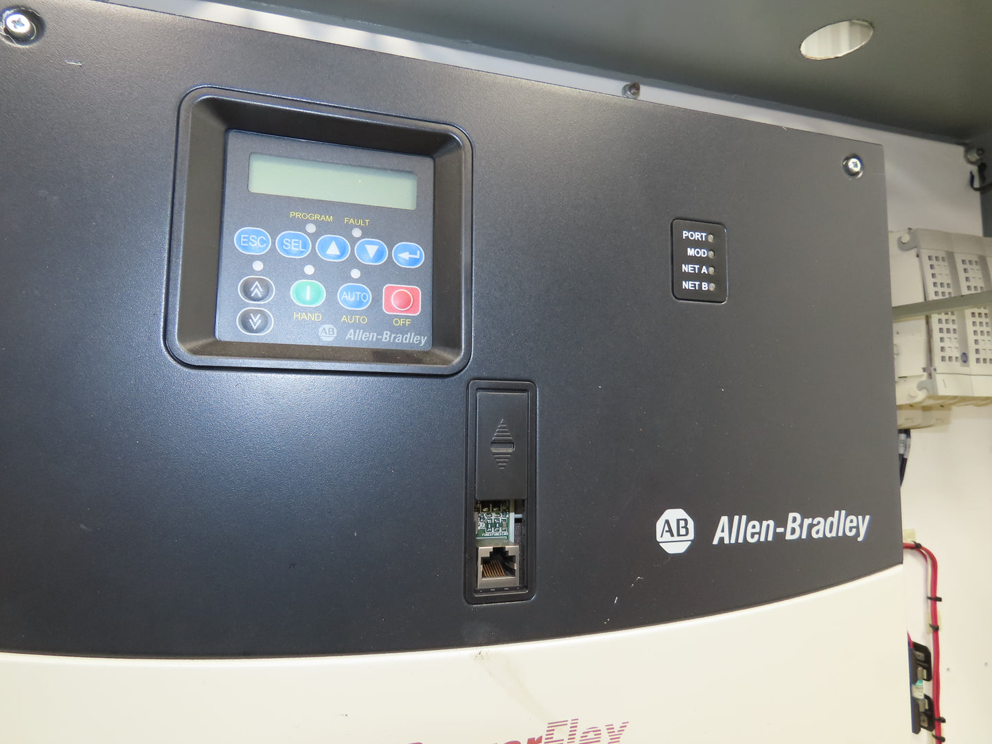 Allen Bradley 22C-D072A103 Powerflex 400 AC Drive VFD 50Hp 460V 3Ph Enclosure