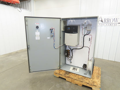 Allen Bradley 22C-D072A103 Powerflex 400 AC Drive VFD 50Hp 460V 3Ph Enclosure