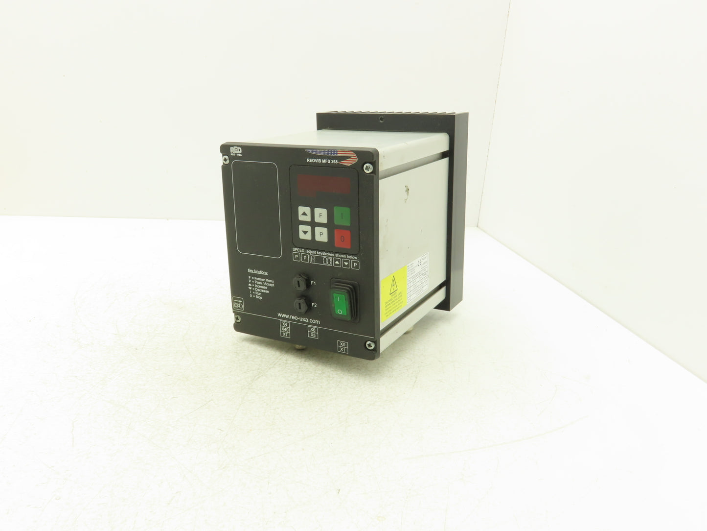 REO USA REOVIB MFS 268 Vibratory Conveyor Frequency Converter 115/230V 50/60Hz