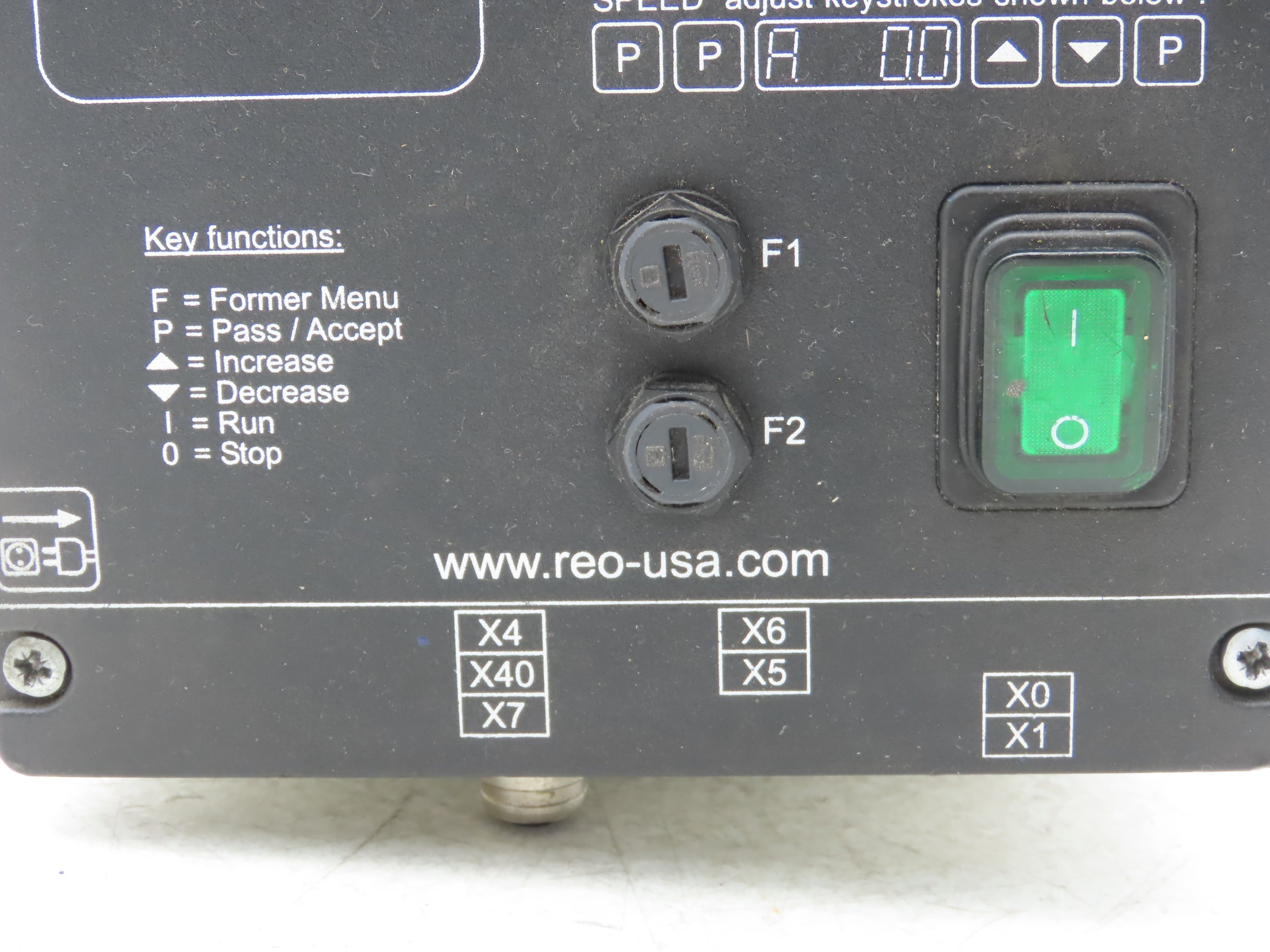 REO USA REOVIB MFS 268 Vibratory Conveyor Frequency Converter 115/230V ...