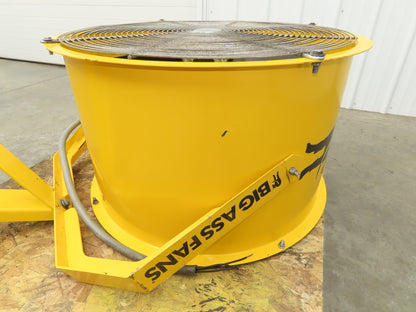 Big Ass 002991-241 Industrial Wall Mount Fan 30" Dia 1Hp 629fpm 230/460V
