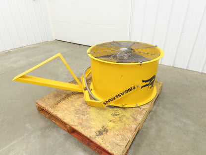 Big Ass 002991-241 Industrial Wall Mount Fan 30" Dia 1Hp 629fpm 230/460V