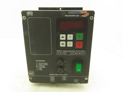 REO USA REOVIB MFS 268 Vibratory Conveyor Frequency Converter 115/230V 50/60Hz