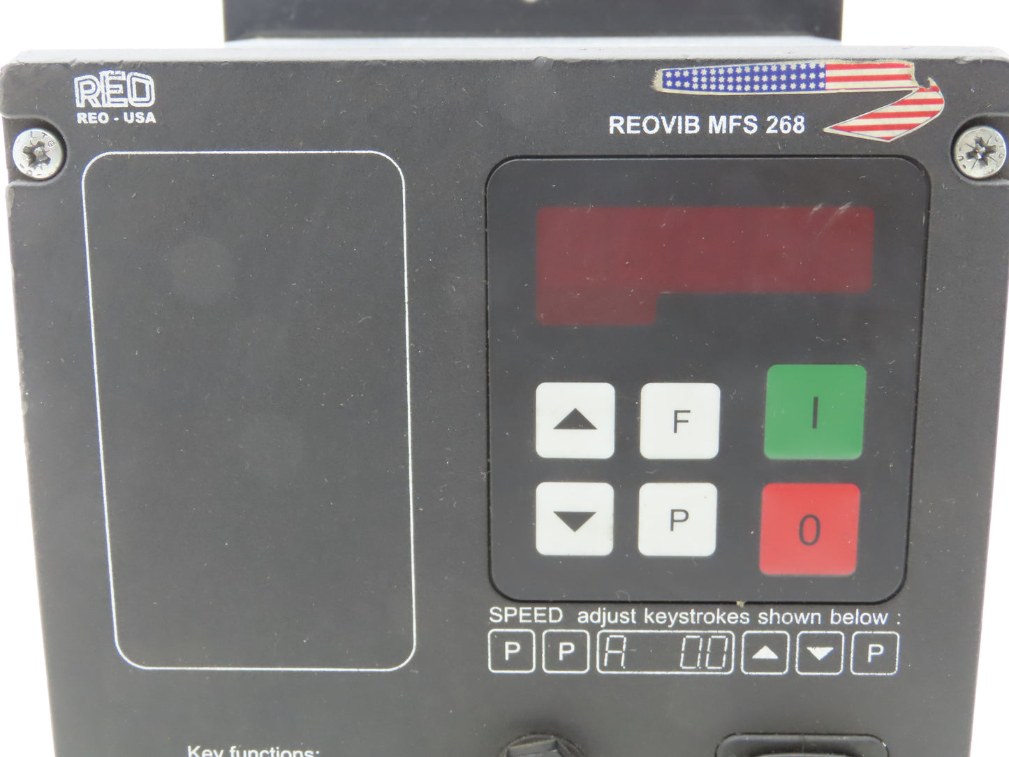 REO USA REOVIB MFS 268 Vibratory Conveyor Frequency Converter 115/230V 50/60Hz