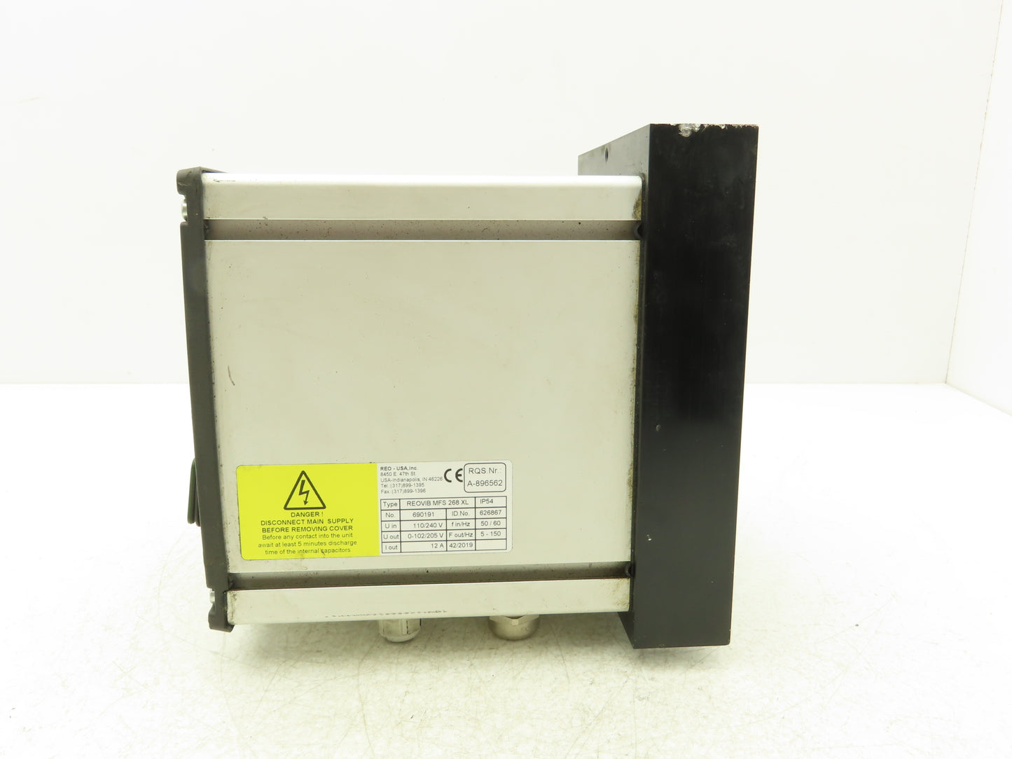 REO USA REOVIB MFS 268 Vibratory Conveyor Frequency Converter 115/230V 50/60Hz