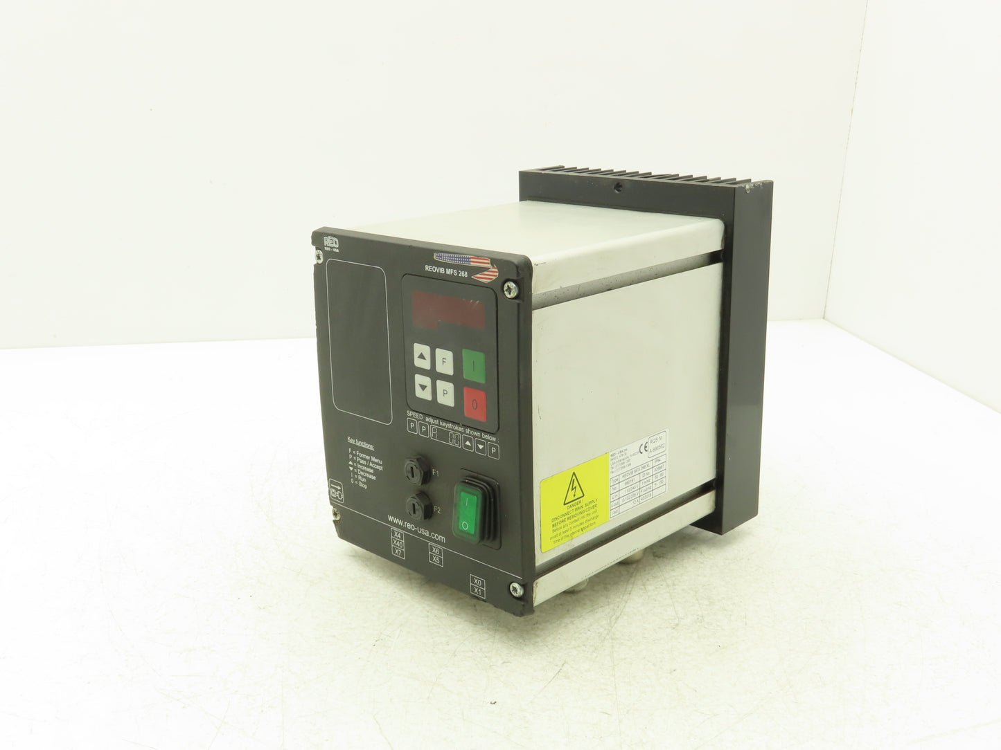 REO USA REOVIB MFS 268 Vibratory Conveyor Frequency Converter 115/230V 50/60Hz