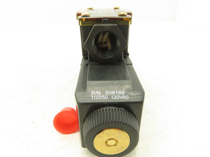 Vickers DG4V-3-2C-M-FTWL-B6-60 Hydraulic Directional Solenoid Valve 120VAC -READ
