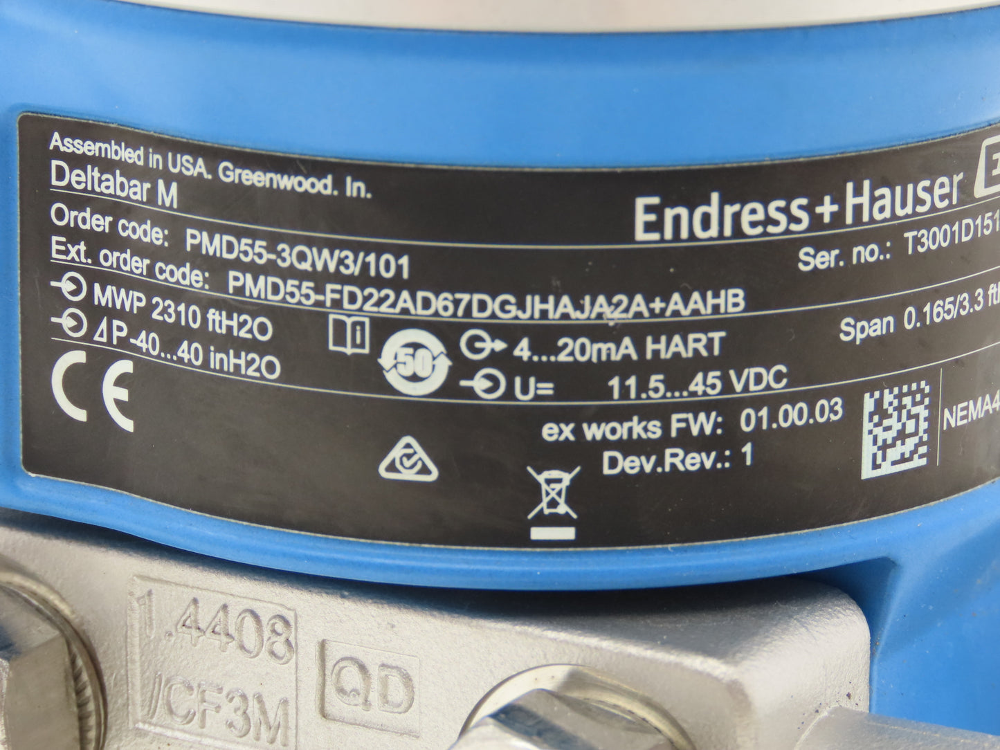 Anova Dataport Differential Pressure Sensor w/DataOnline Remote Telemetry Unit