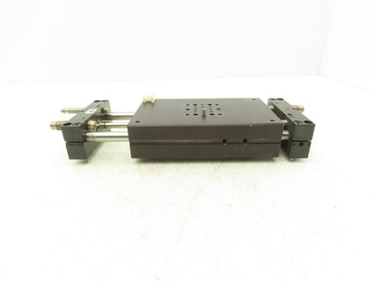 De-Sta-Co DLB-12M-L-C-50 Pneumatic Linear Base Slide/Guide Cylinder 50mm Slide