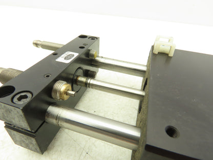 De-Sta-Co DLB-12M-L-C-50 Pneumatic Linear Base Slide/Guide Cylinder 50mm Slide